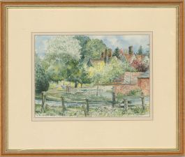 Carol Fisher - Contemporary Watercolour, In the Woodford Valley