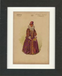 After William Charles Pitcher RI (1858-1925) - c.1917 Watercolour, Queen's Maid