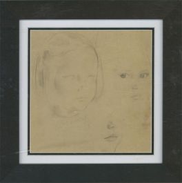 Alfred Kingsley Lawrence RA (1893-1975) - 20th Century Graphite Drawing, Girl