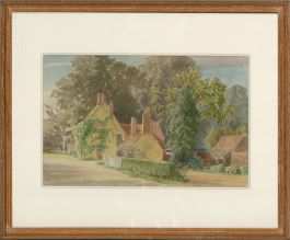C. S. Cheston (1889-1960) - Signed 1944 Watercolour, The Plume of Feathers