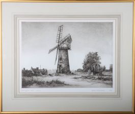 Aidan Kirkpatrick (b.1932) - 1987 Etching, Billingford Mill