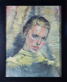Mid 20th Century Oil - In the Yellow Light