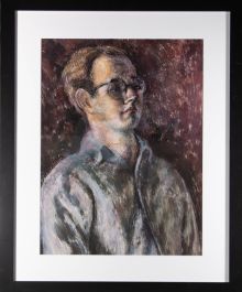 Eve Disher (1894-1991)-Framed Mid 20th Century Oil, Portrait of a Gentleman