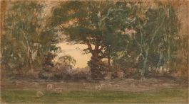 Attrib. Edouardo Matania (1947-1929) - Early 20th Century Gouache, The Clearing