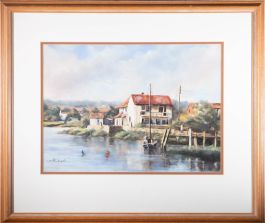 Chris Stinchcombe - Contemporary Pastel, Pill Harbour