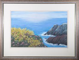 Margaret Cook - 20th Century Pastel, Gunwalloe Cove, Cornwall
