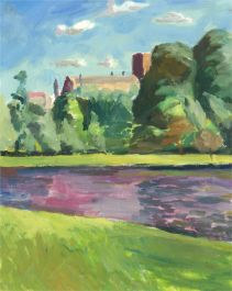 Pamela Chard (1926-2003) - 20th Century Oil, River Scene