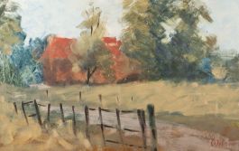 David Wilson (1919-2013) - 1973 Oil, Sopwell, St. Albans