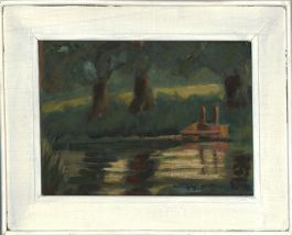 Wallace Francis Doyle (1901-1980) - 1970 Oil, The Mill Pond