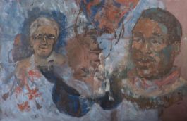 Barbara Doyle (b.1917) - Contemporary Oil, Head Studies