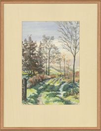 Contemporary Watercolour - Summer Walk