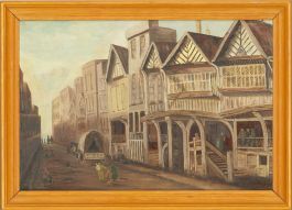 Mid 20th Century Oil - Tudor Street