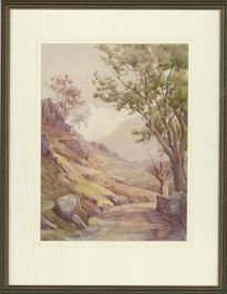 H. Parlinslon - 1924 Watercolour, Mountain Path