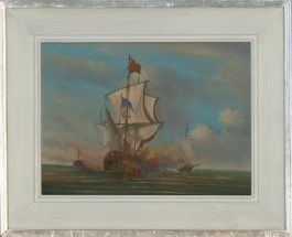 Longman - Contemporary Oil, Warships in Combat