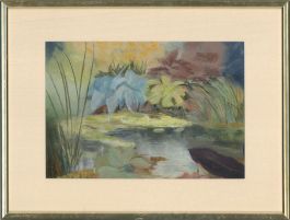 Contemporary Pastel - The Pond