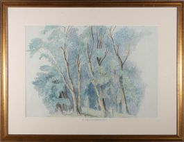 Mid 19th Century Watercolour - Forest Seclusion
