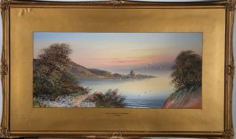F. Welldon - Mid 20th Century Gouache, Near Land's End, Cornwall