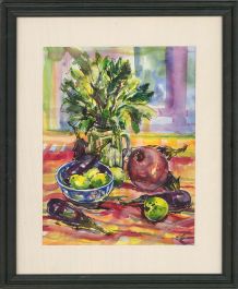 K. Moore - 2017 Watercolour, Turkish Memories