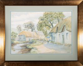 Emily Weaver - 1929 Watercolour, Sutton Poyntz
