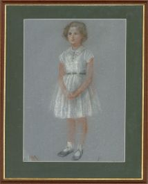 Attrib. Hermione Hammond (1910-2005) - Mid 20th Century Pastel, Sunday Best
