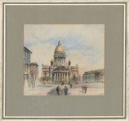Contemporary Pastel - St. Isaac's Cathedral