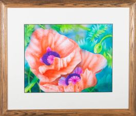 2006 Acrylic - Vibrant Poppies