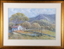 Keith Hall - 2016 Pastel, Imagined Landscape II