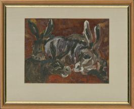 Contemporary Oil - Lincolnshire Donkeys