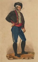 19th Century Watercolour - Spanish Gentleman