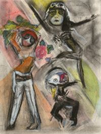 Susan Paine - Contemporary Mixed Media, The Entertainers