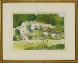 P. Lancaster  - 20th Century Watercolour, Parcevall Hall