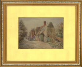 H. Masters - Late 19th Century Watercolour, Cottage Scene