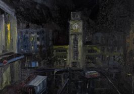 Daniel Nichols - 2021 Oil, Victoria At Night