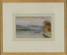 G.H. Pettitt - Late 19th Century Watercolour, Onto the Lake