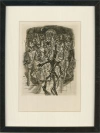 20th Century Etching - The Revelers