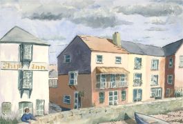 Joyce Hawkes - Signed 20th Century Watercolour, The Seafront