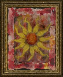 Contemporary Mixed Media - Sunflower