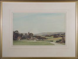 Edgar Thomas Holding RWS (1870-1952) - Early 20thC Watercolour, Little Bignor