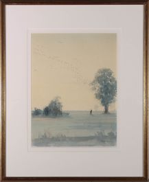 20th Century Watercolour - The Flight