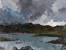 Daniel Nichols - Contemporary Oil, Black Mount From Rannoch Moor