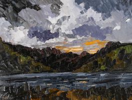 Daniel Nichols - Contemporary Oil, Loch Coruisk