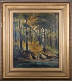 F. R. Morris  - 20th Century Oil, The Hillside