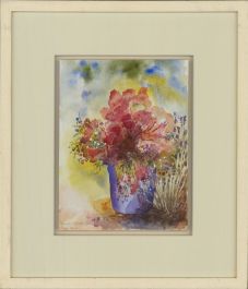 2006 Watercolour - Plant Pot Outside the Studio