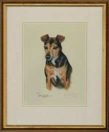 Davina Owen  - 1999 Pastel, Taggie the Terrier