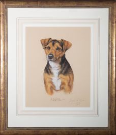 Davina Owen  - 2009 Pastel, Abbie the Terrier
