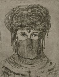 Terry Buchanan (b.1938) - 1998 Etching, Nomad I