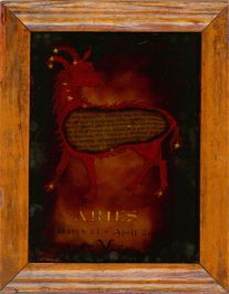 20th Century Gouache - Aries