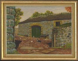 B.C. - Contemporary Acrylic, At the Farm