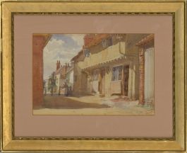 M. E. H - 1902 Watercolour, The Bury