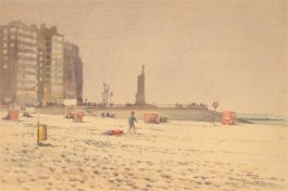 David William Burley (1901-1990) - 20th Century Watercolour, The British Seaside